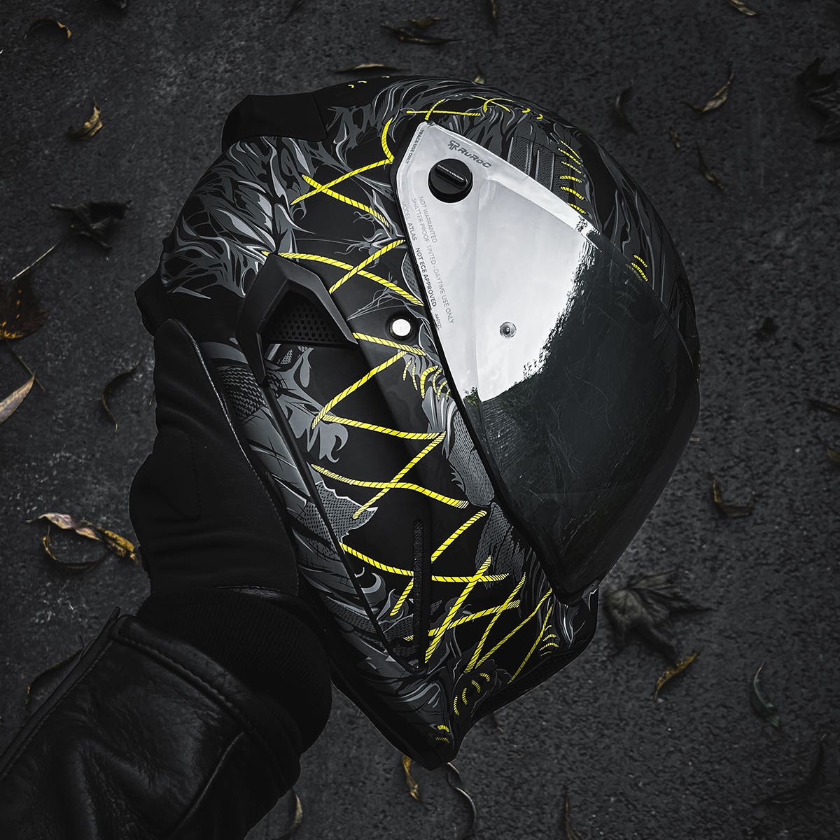 Ruroc | Atlas 3.0 Dark Harvest | Full Face Motorcycle Helmet 