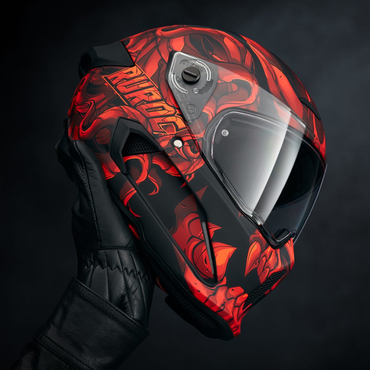 Ruroc | El Diablo Atlas 3.0 Motorcycle Helmet | Limited Edition