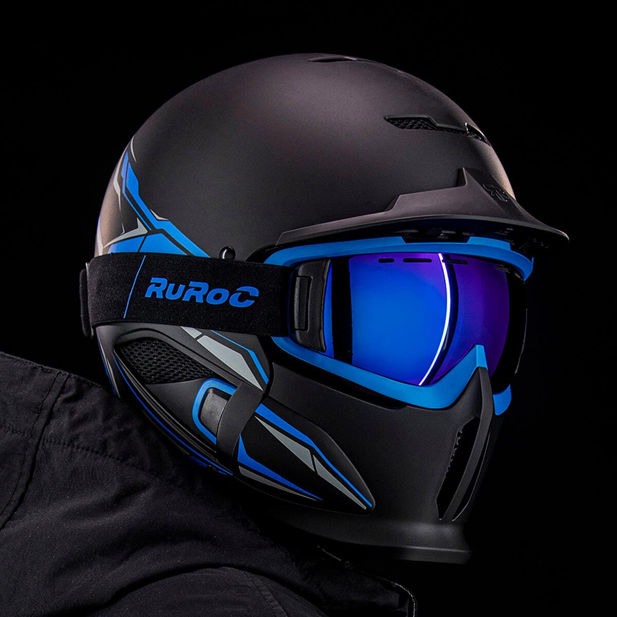 ruroc ヘルメット RG1-DX スキー スノーボード ウィンタースポーツ-