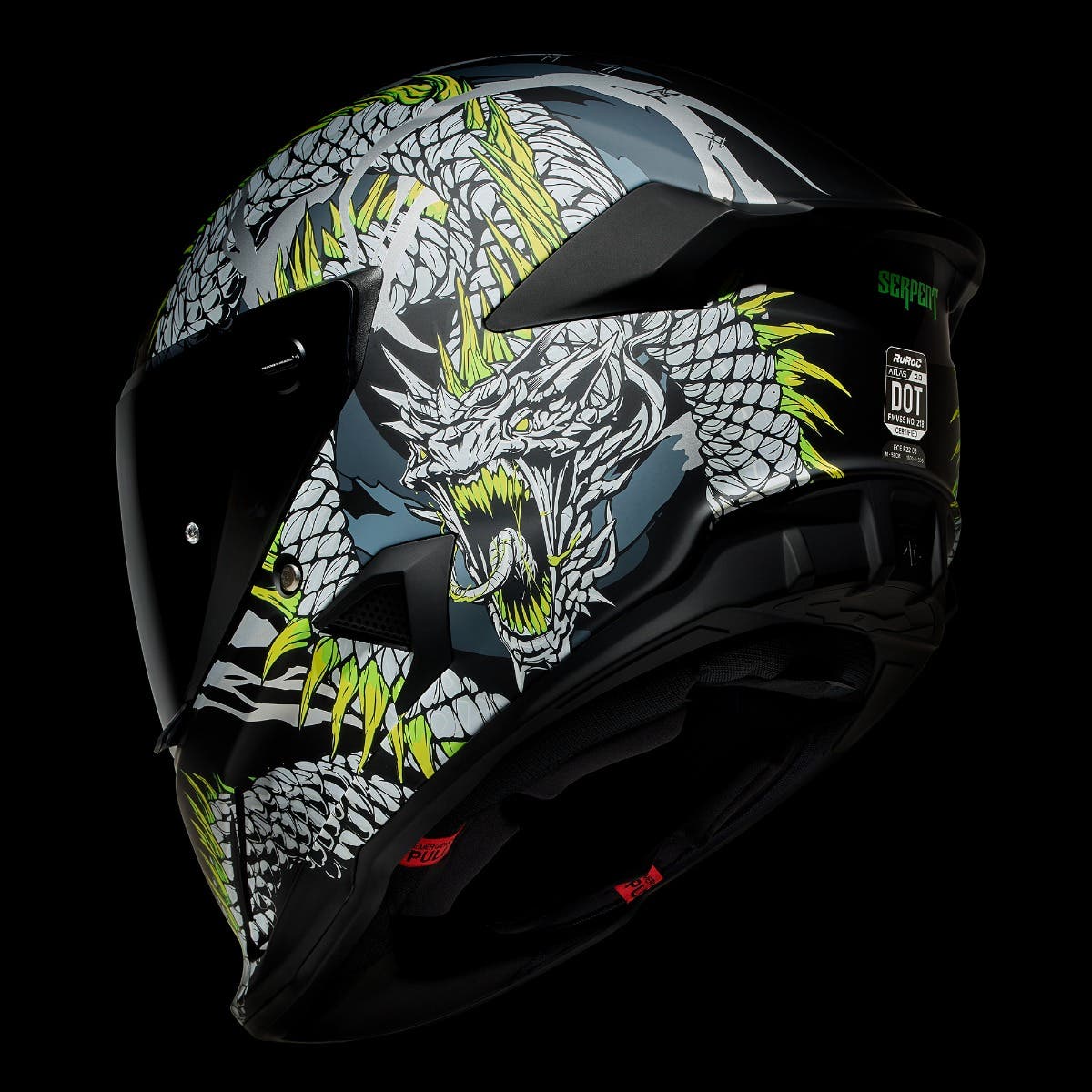 ATLAS 4.0 Serpent - Motorcycle Helmet - Ruroc