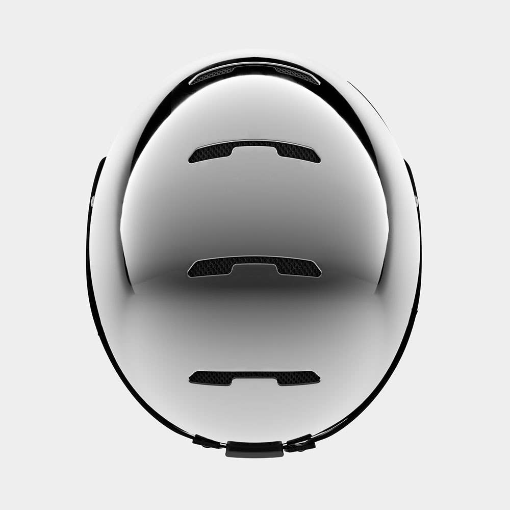 Chrome bike hot sale helmet