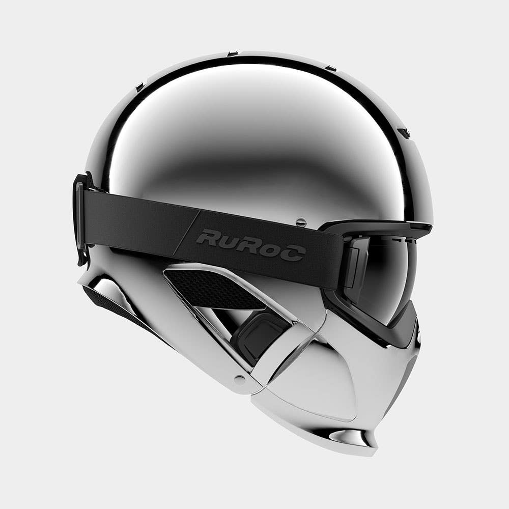 RG1-DX Chrome - Skiing & Snowboard Helmet - Ruroc