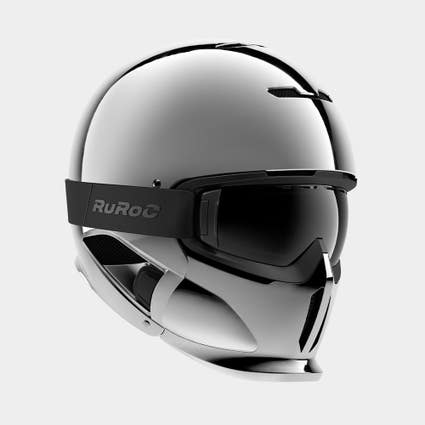 RG1-DX Helmet - Chrome - ASIAN FIT