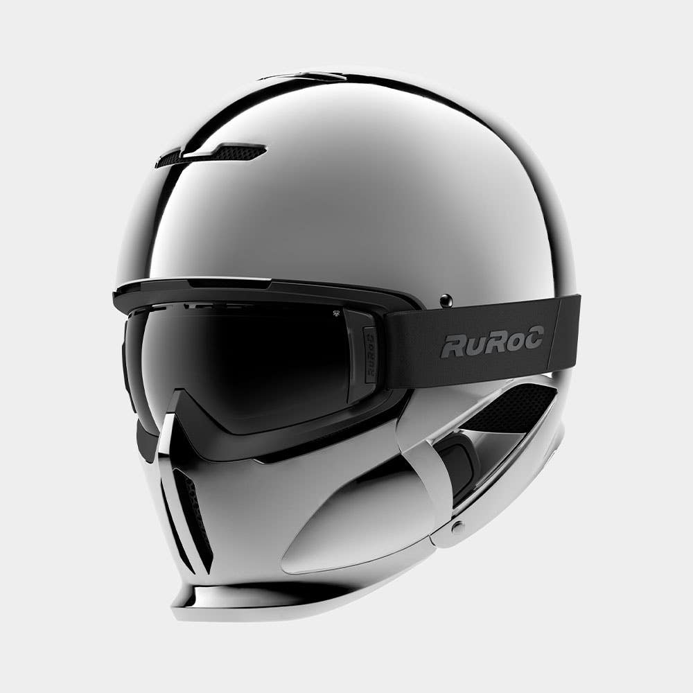 RG1-DX Chrome - Skiing & Snowboard Helmet - Ruroc