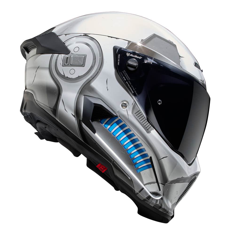 ATLAS 4.0 CARBON Storm Trooper - Motorcycle Helmet - Ruroc