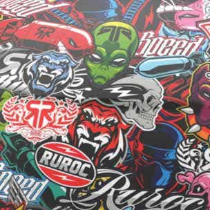 Stickerbomb