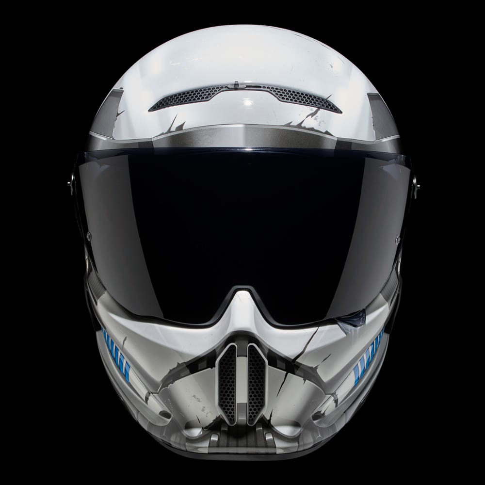 ATLAS 4.0 CARBON Storm Trooper - Motorcycle Helmet - Ruroc