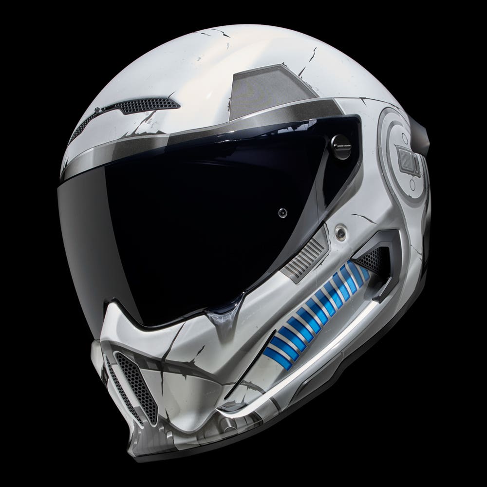 ATLAS 4.0 CARBON Storm Trooper - Motorcycle Helmet - Ruroc