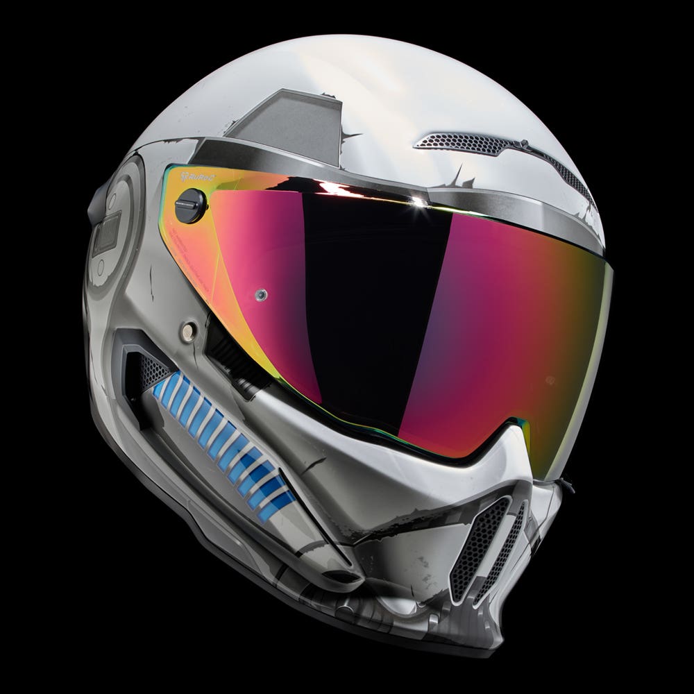ATLAS 4.0 CARBON Storm Trooper - Motorcycle Helmet - Ruroc