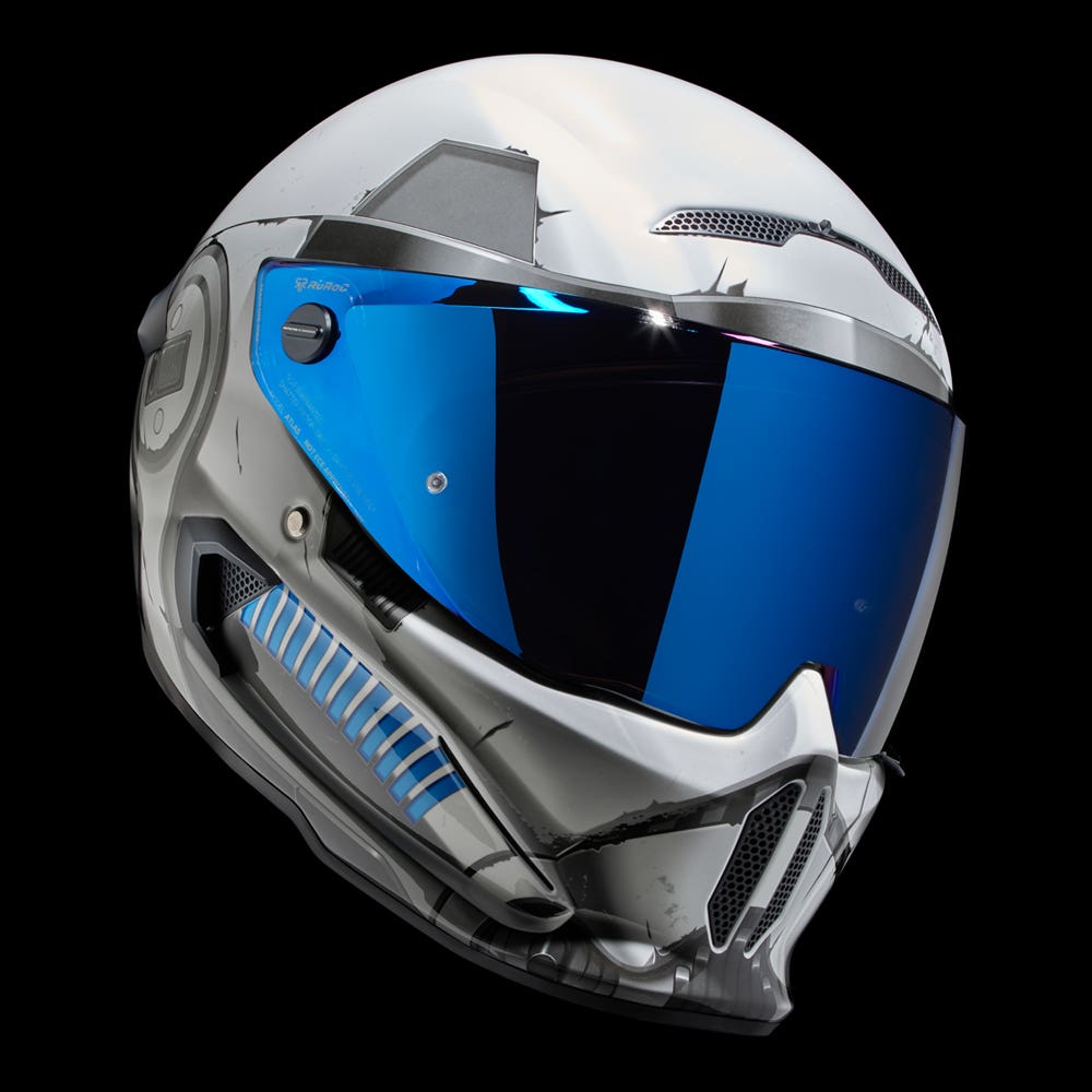 ATLAS 4.0 CARBON Storm Trooper - Motorcycle Helmet - Ruroc