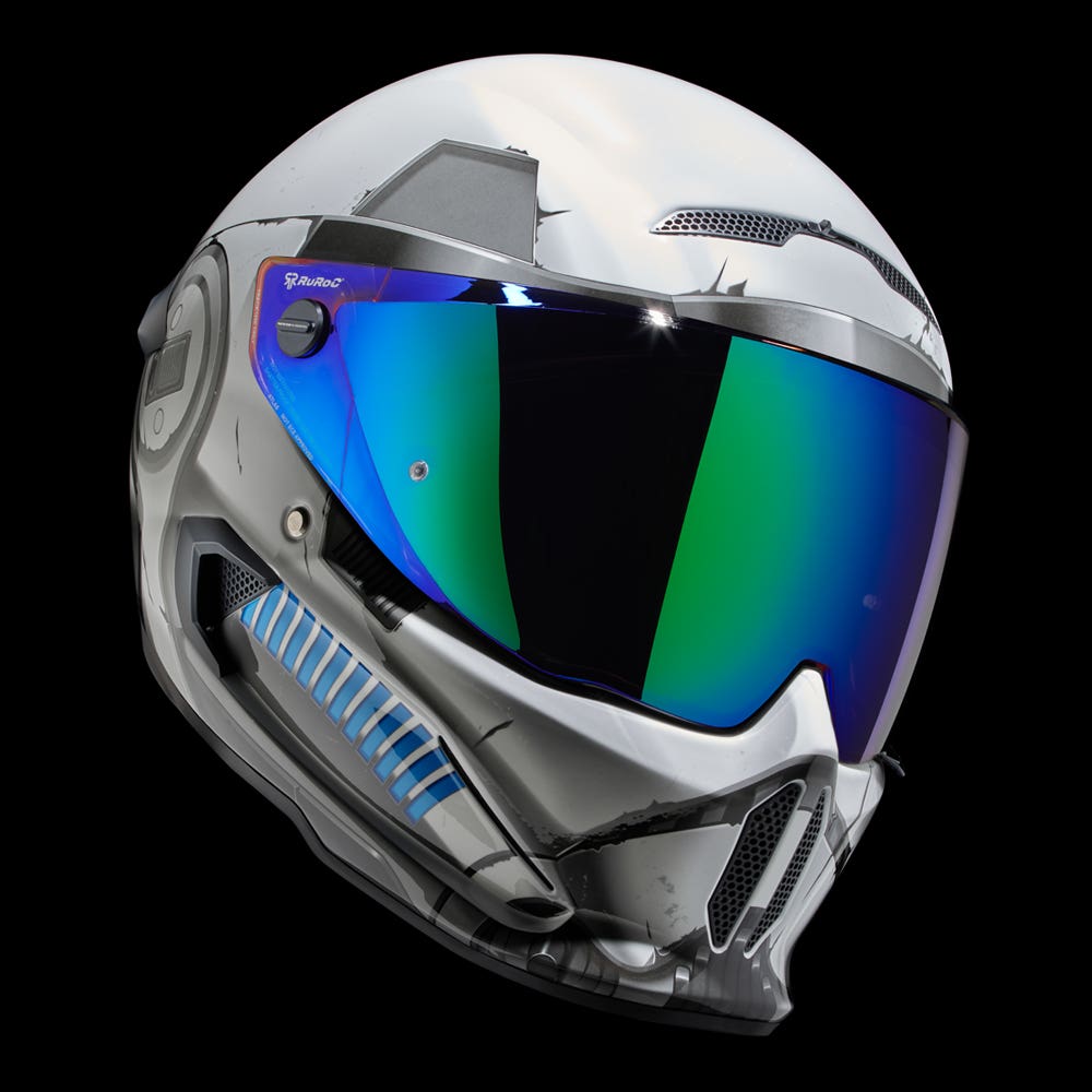 ATLAS 4.0 CARBON Storm Trooper - Motorcycle Helmet - Ruroc