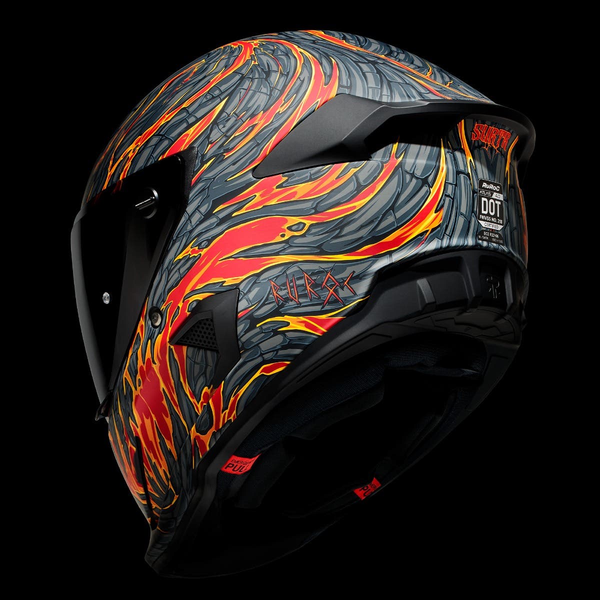 ATLAS 4.0 Surtr - Motorcycle Helmet - Ruroc