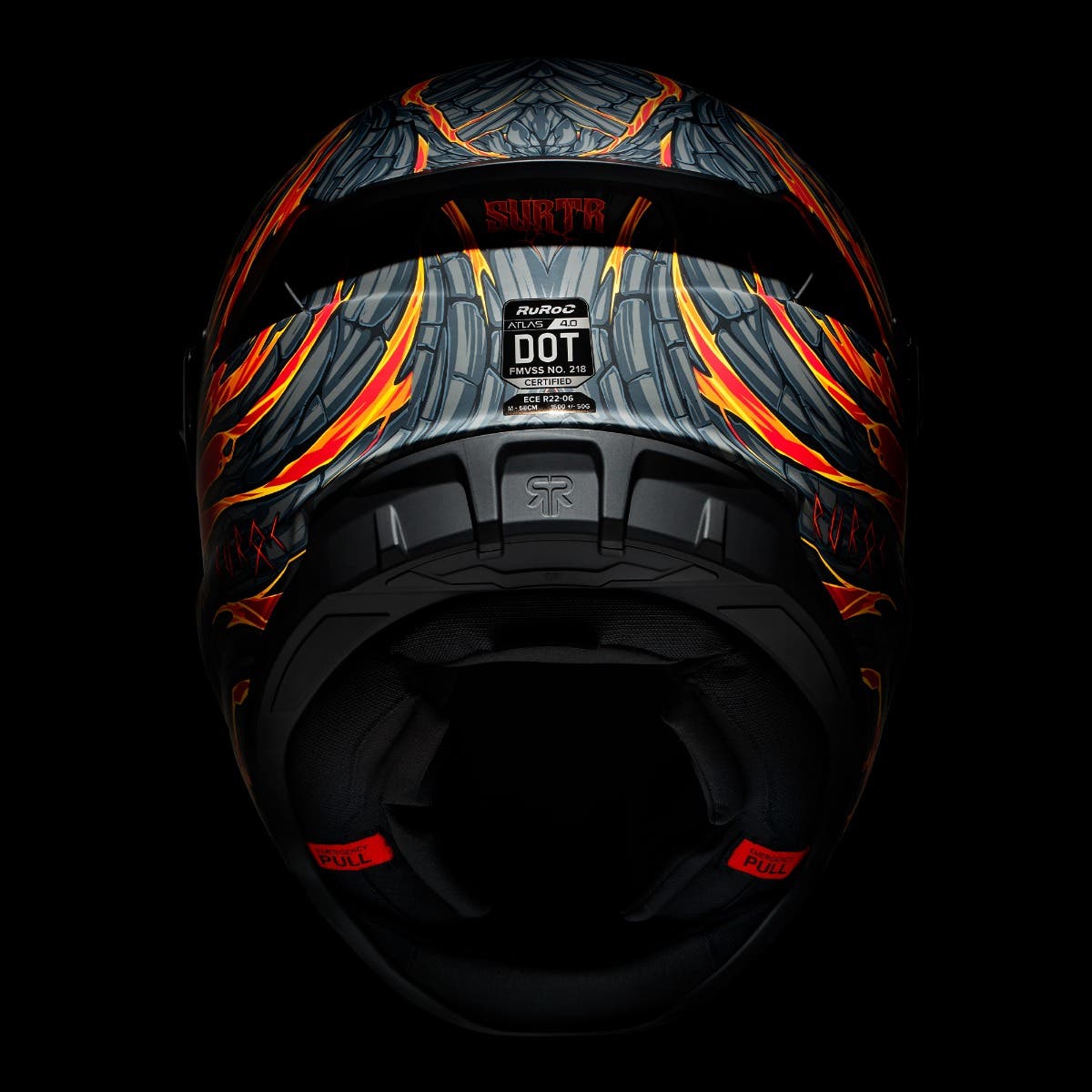 ATLAS 4.0 Surtr - Motorcycle Helmet - Ruroc