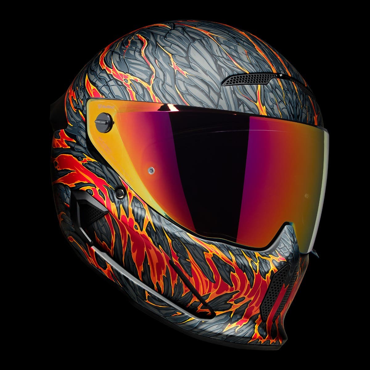 Atlas 3.0 / 4.0 Visor - Red Iridescent