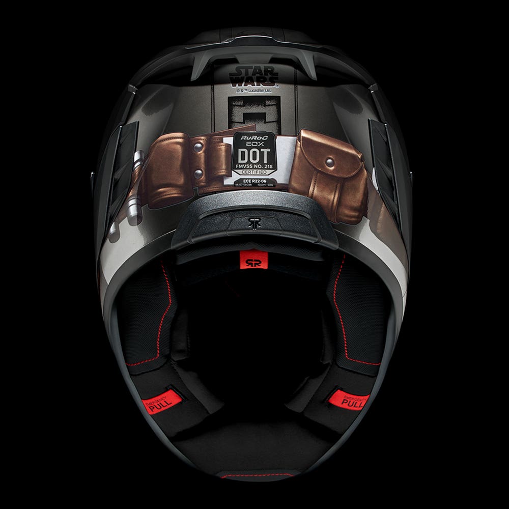 EOX The Mandalorian | Full Face Bluetooth Motorcycle Helmets | Ruroc
