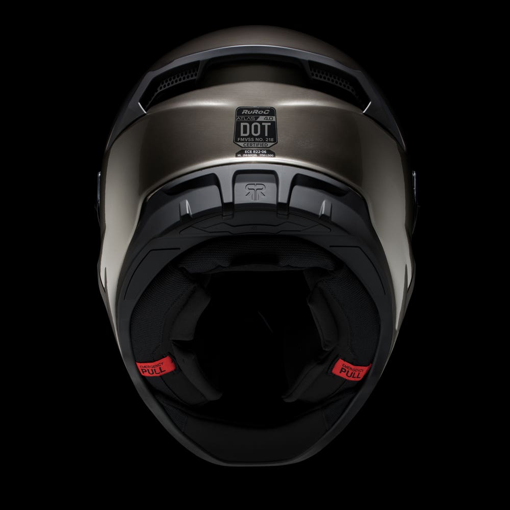 ATLAS 4.0 Titanium - Motorcycle Helmet - Ruroc