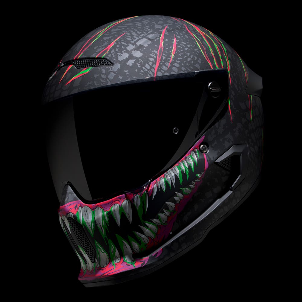 ATLAS 4.0 STREET - Toxin - Motorcycle Helmet - Ruroc