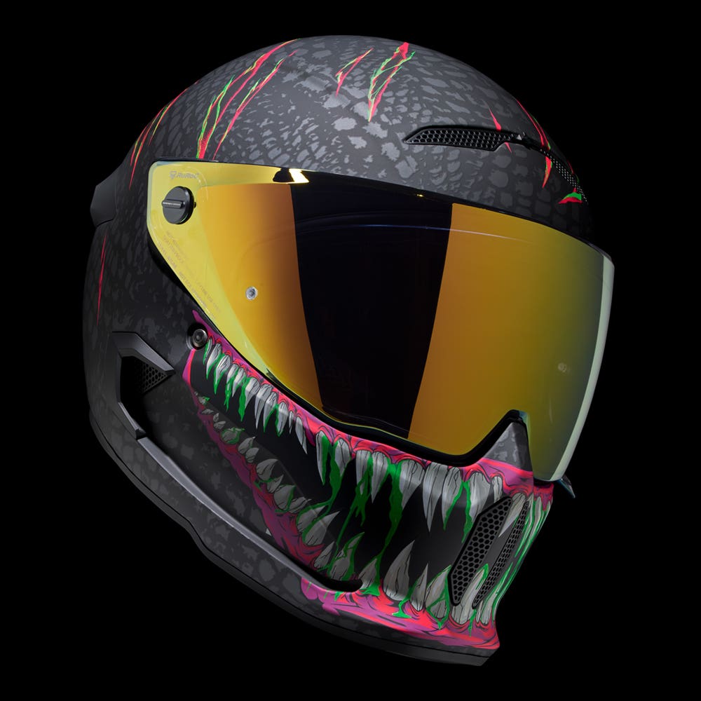 ATLAS 4.0 STREET - Toxin - Motorcycle Helmet - Ruroc