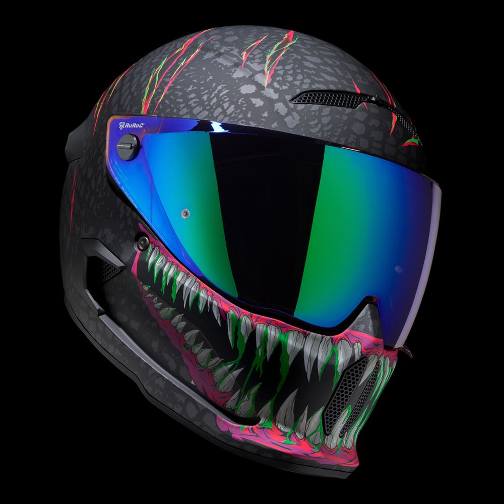 ATLAS 4.0 STREET - Toxin - Motorcycle Helmet - Ruroc