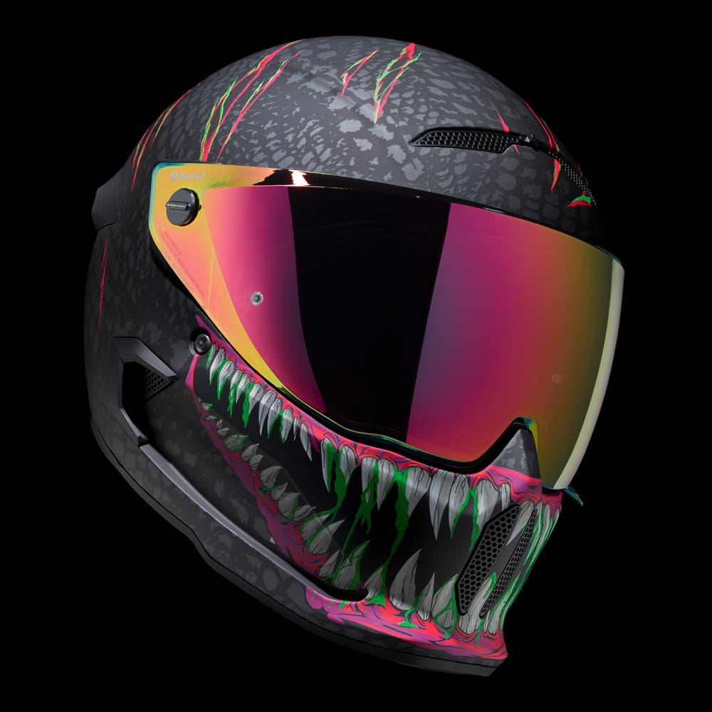 ATLAS 4.0 STREET - Toxin - Motorcycle Helmet - Ruroc