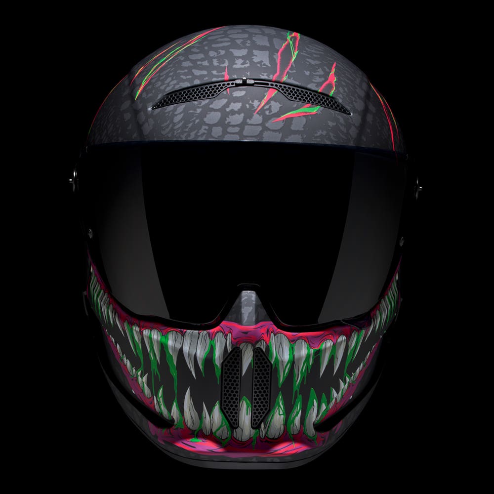 ATLAS 4.0 STREET - Toxin - Motorcycle Helmet - Ruroc