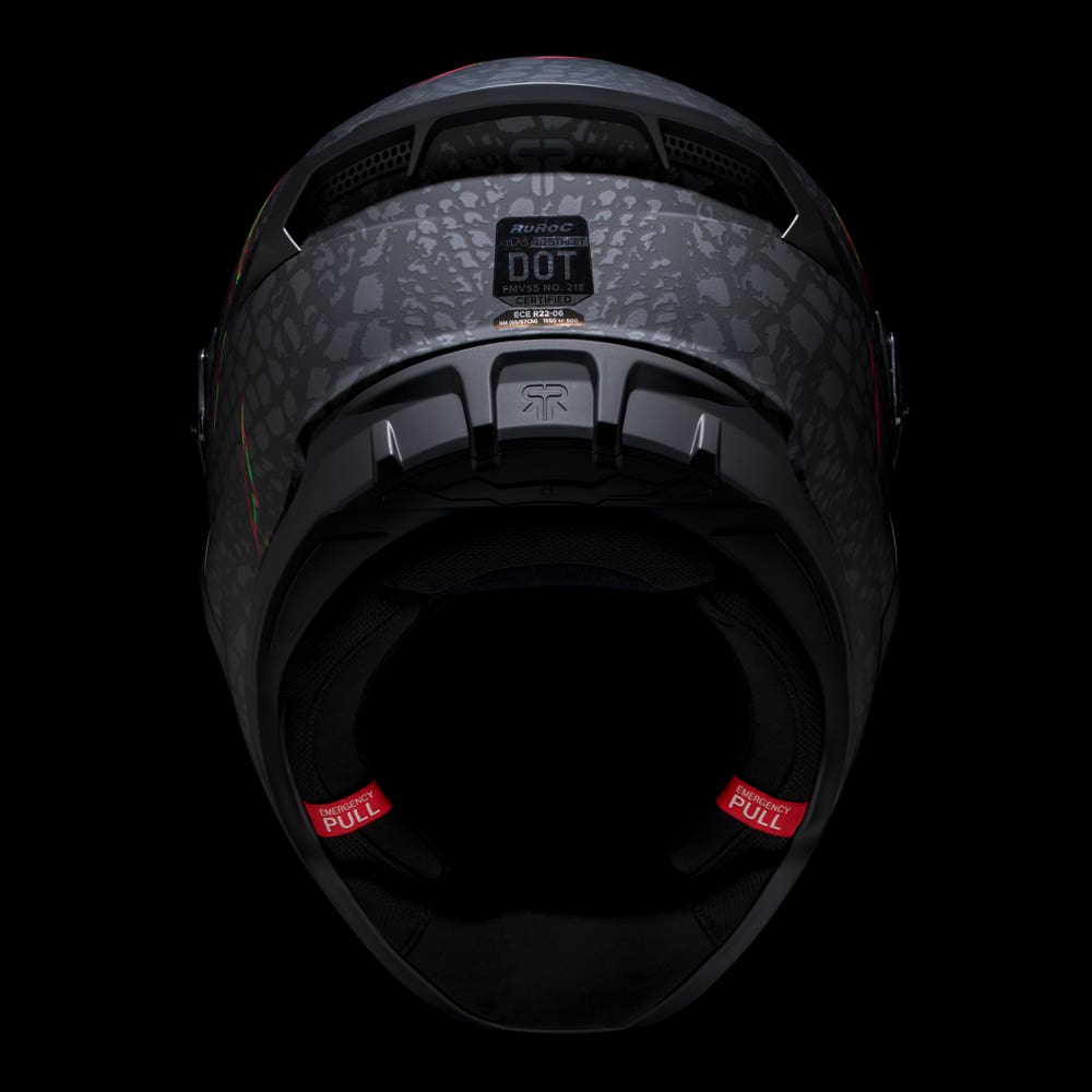 ATLAS 4.0 STREET - Toxin - Motorcycle Helmet - Ruroc