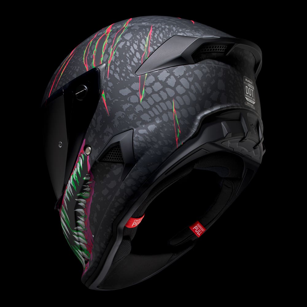 ATLAS 4.0 STREET - Toxin - Motorcycle Helmet - Ruroc