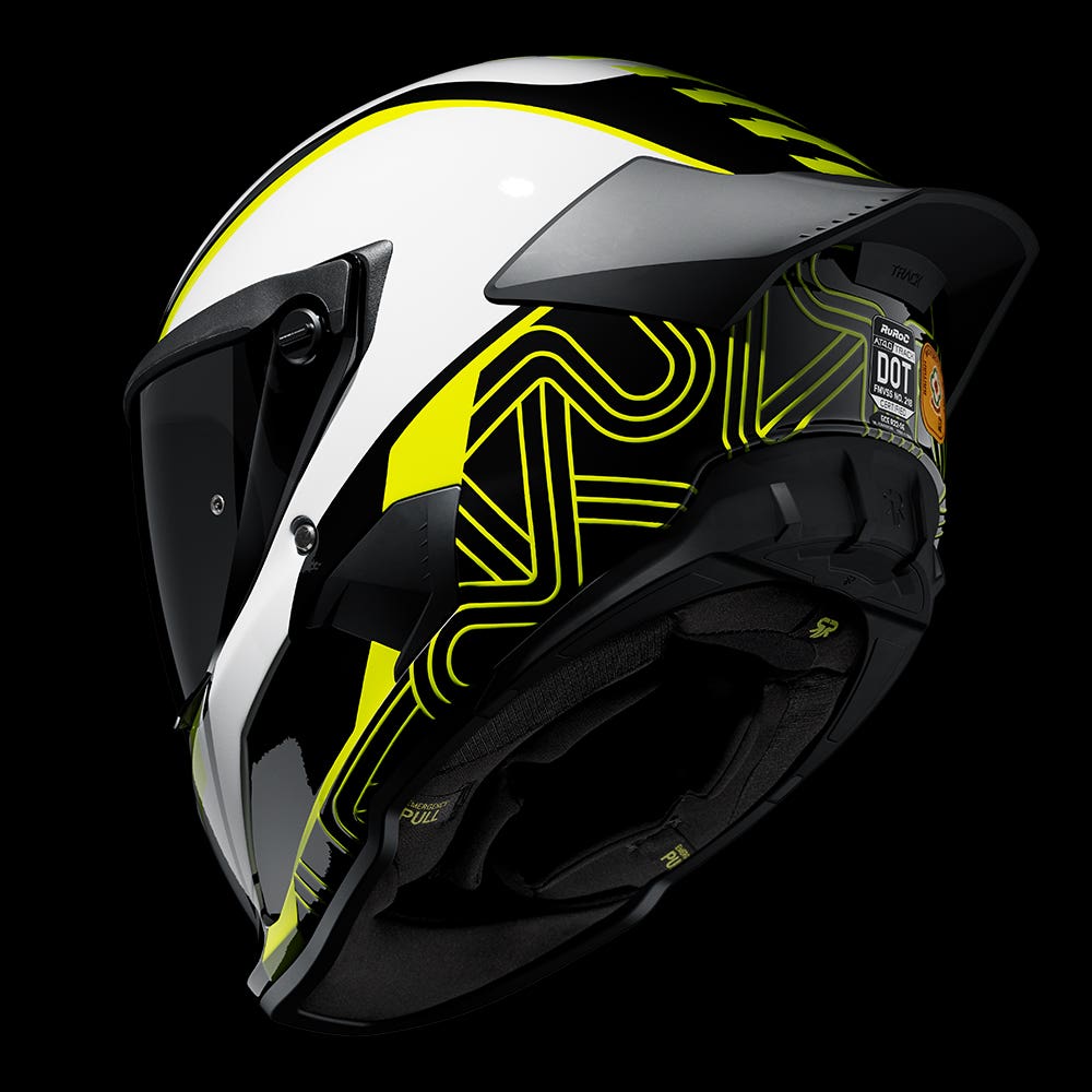 ATLAS 4.0 Track Nitro | Full Face Bluetooth Motorcycle Helmet | Ruroc