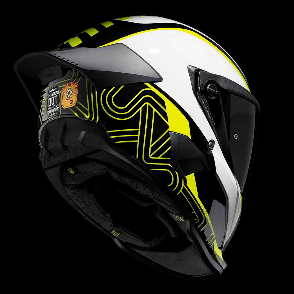 ATLAS 4.0 Track Nitro | Full Face Bluetooth Motorcycle Helmet | Ruroc