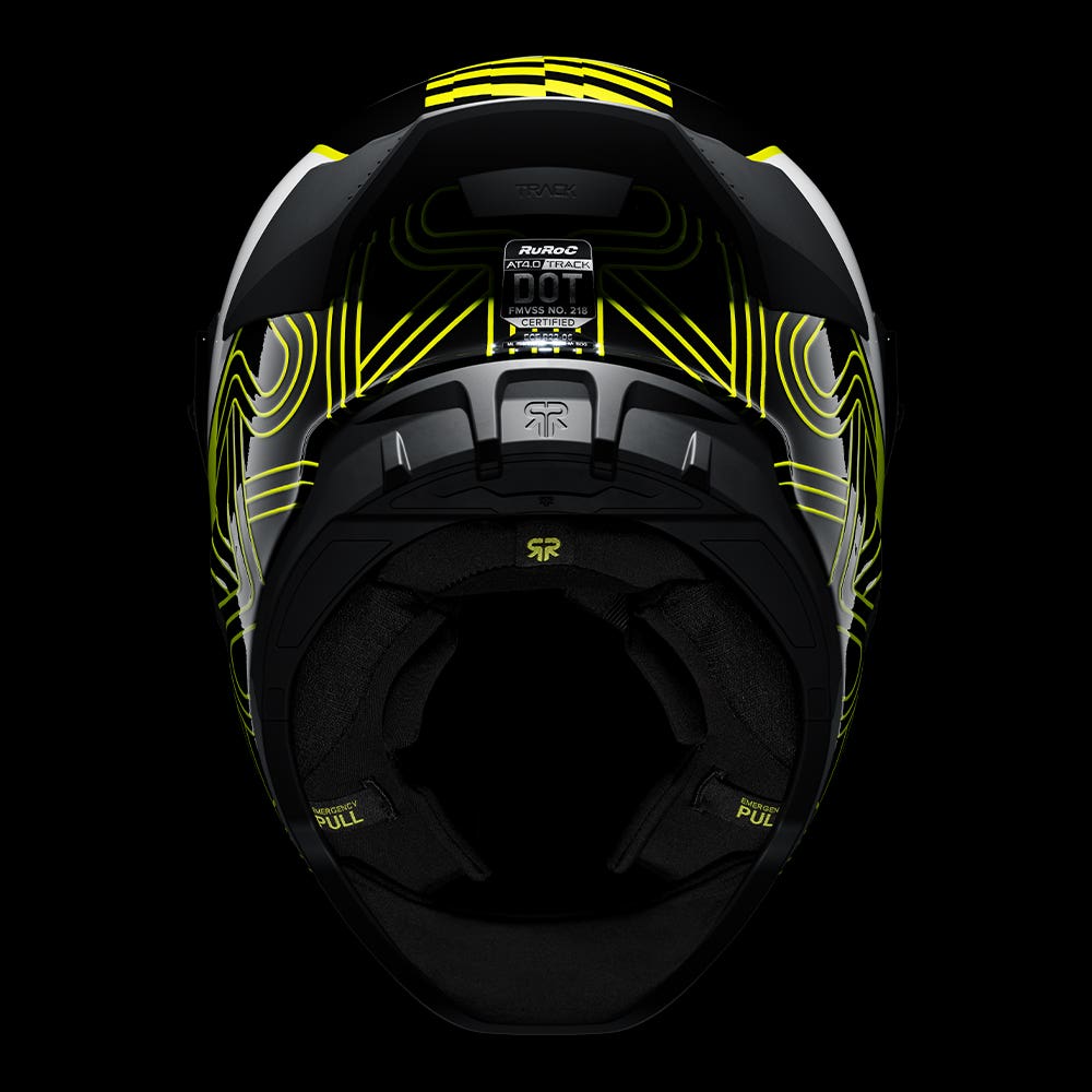 ATLAS 4.0 Track Nitro | Full Face Bluetooth Motorcycle Helmet | Ruroc