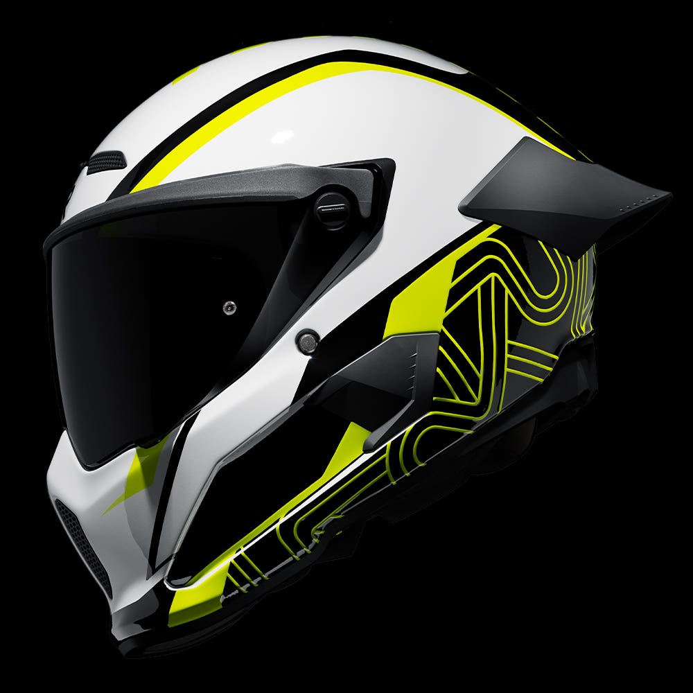 ATLAS 4.0 Track Nitro | Full Face Bluetooth Motorcycle Helmet | Ruroc