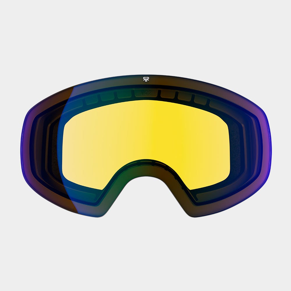 Ruroc NIX Goggle Lens Yellow Lowlight ruroc-nix-goggle-lens-yellow-lowlight